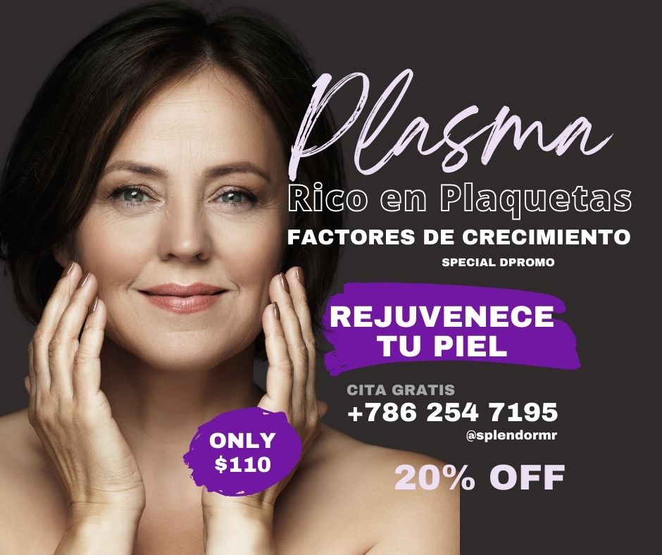 Promo Plasma Rico en Plaquetas